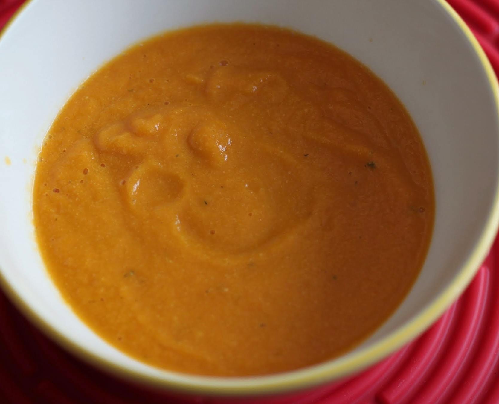 Carrot Cashew Ginger Soup