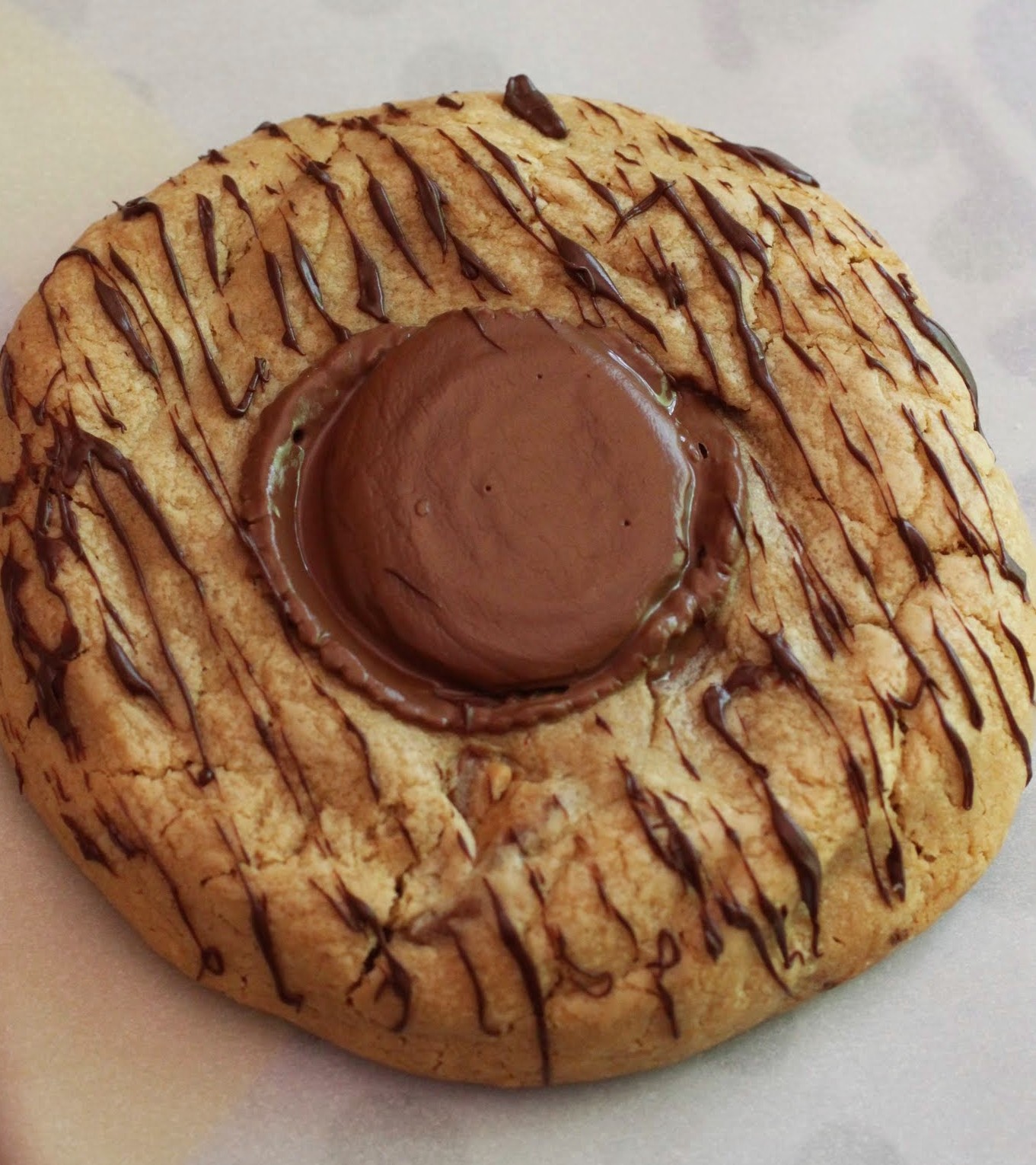 Mega Peanut Butter Cup Cookie