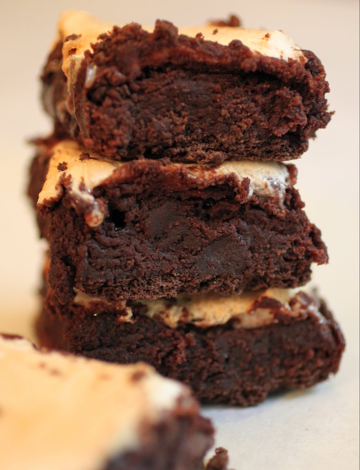 Triple Chocolate S’more Brownies