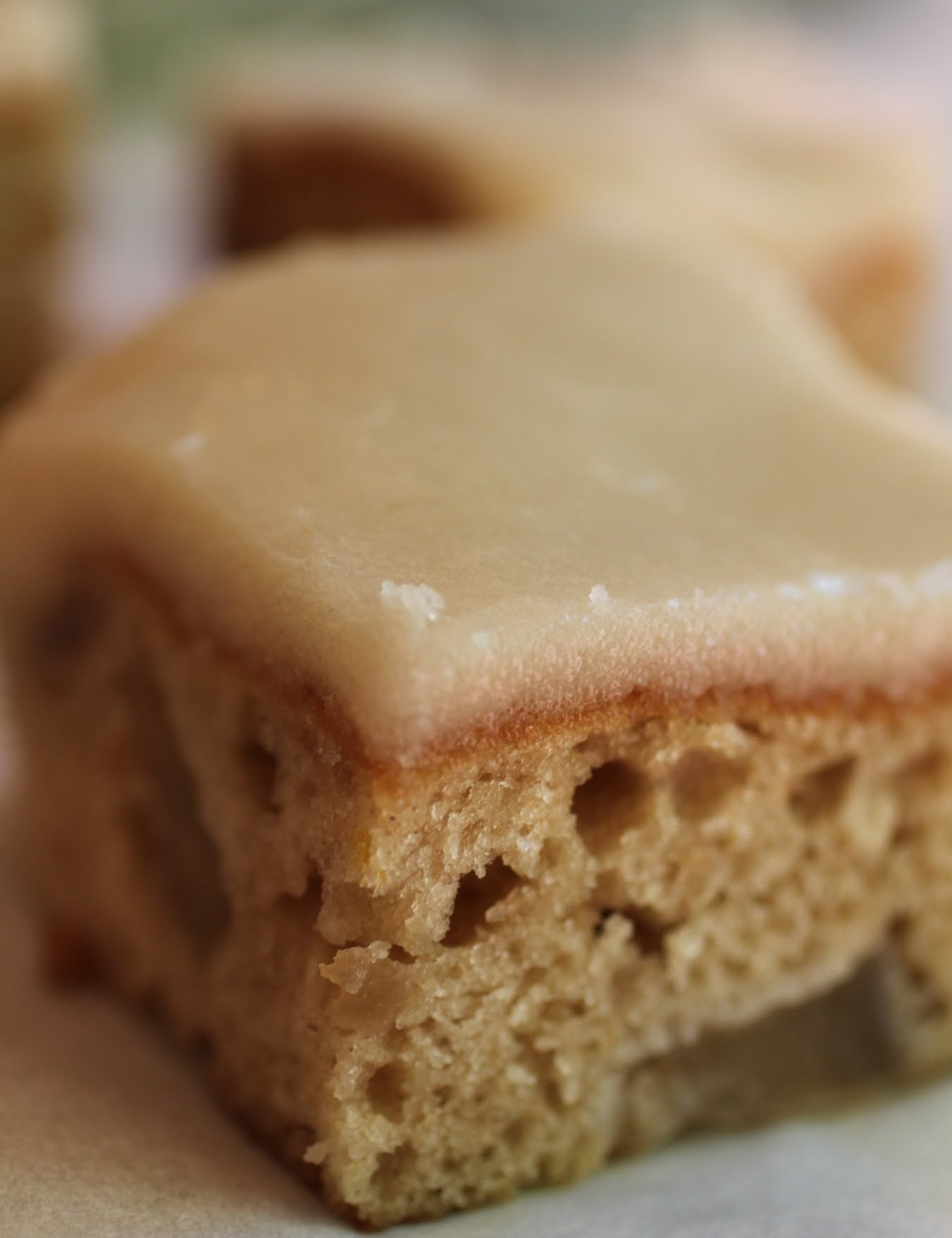 Easy Apple Cake with Brown Butter Icing