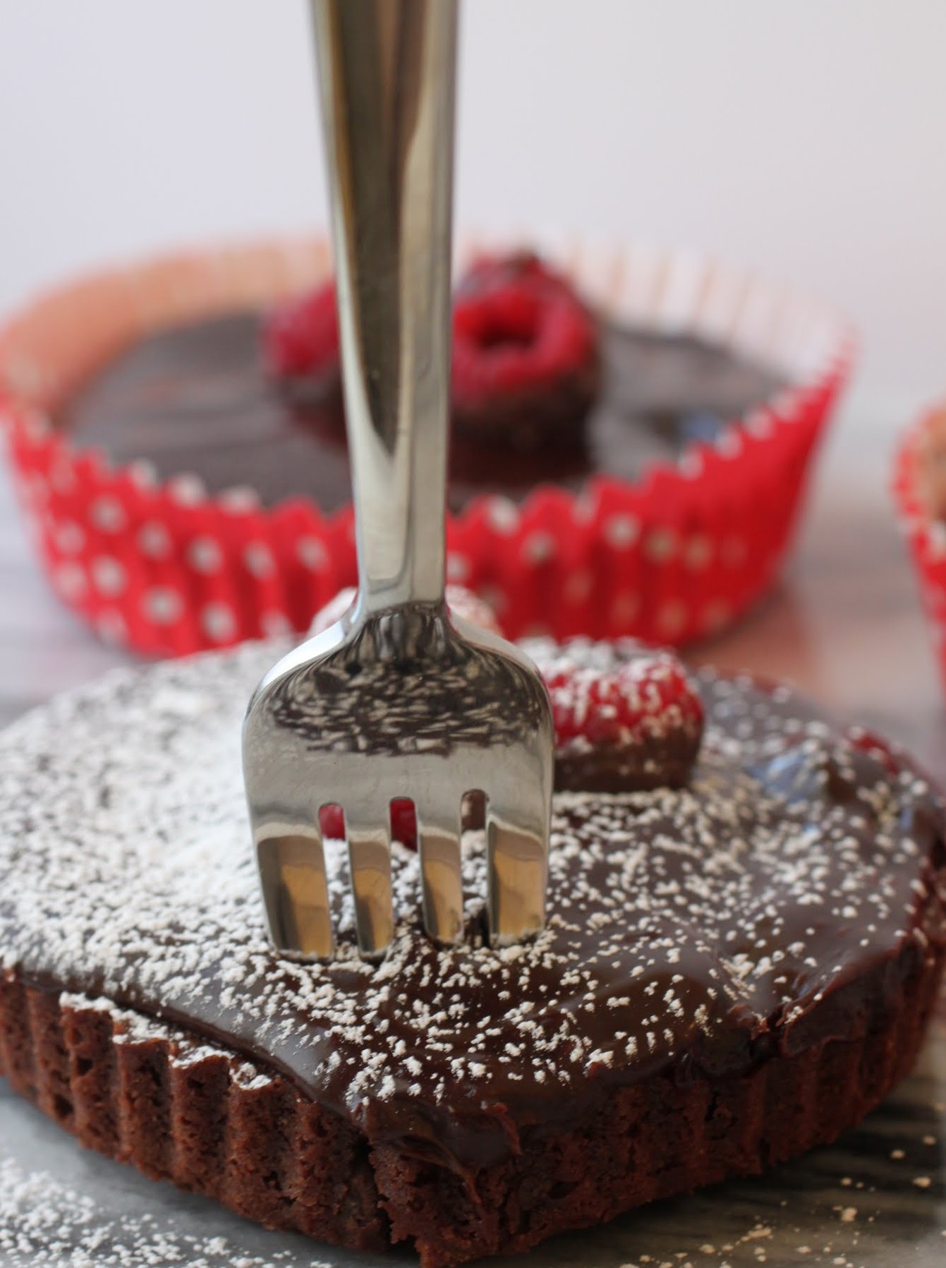 Chocolate Ganache Brownie Mini-Torte (GF)