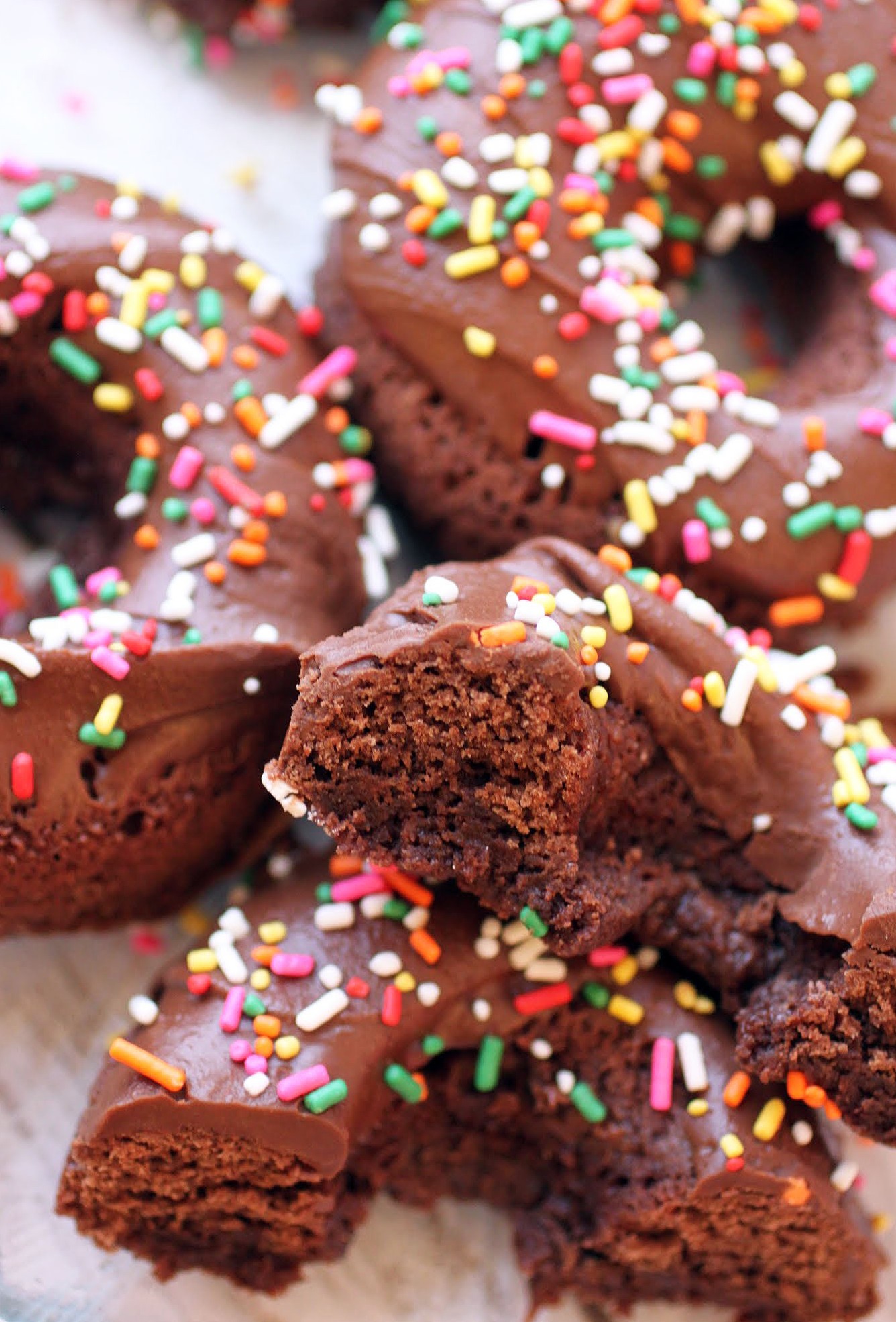 Chocolate Peanut Butter Donuts