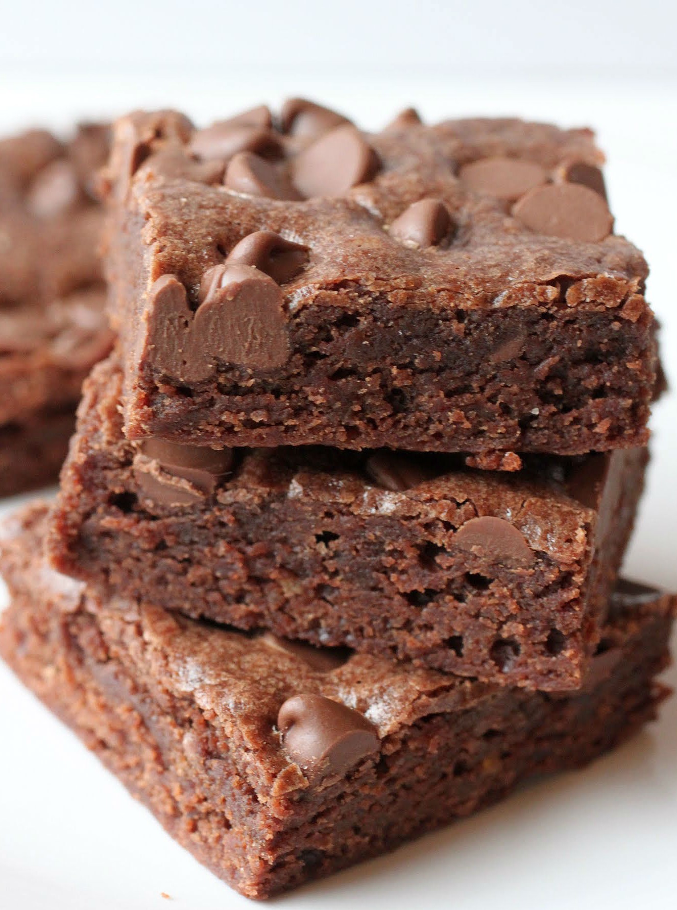 No-Butter Fudgy Brownies