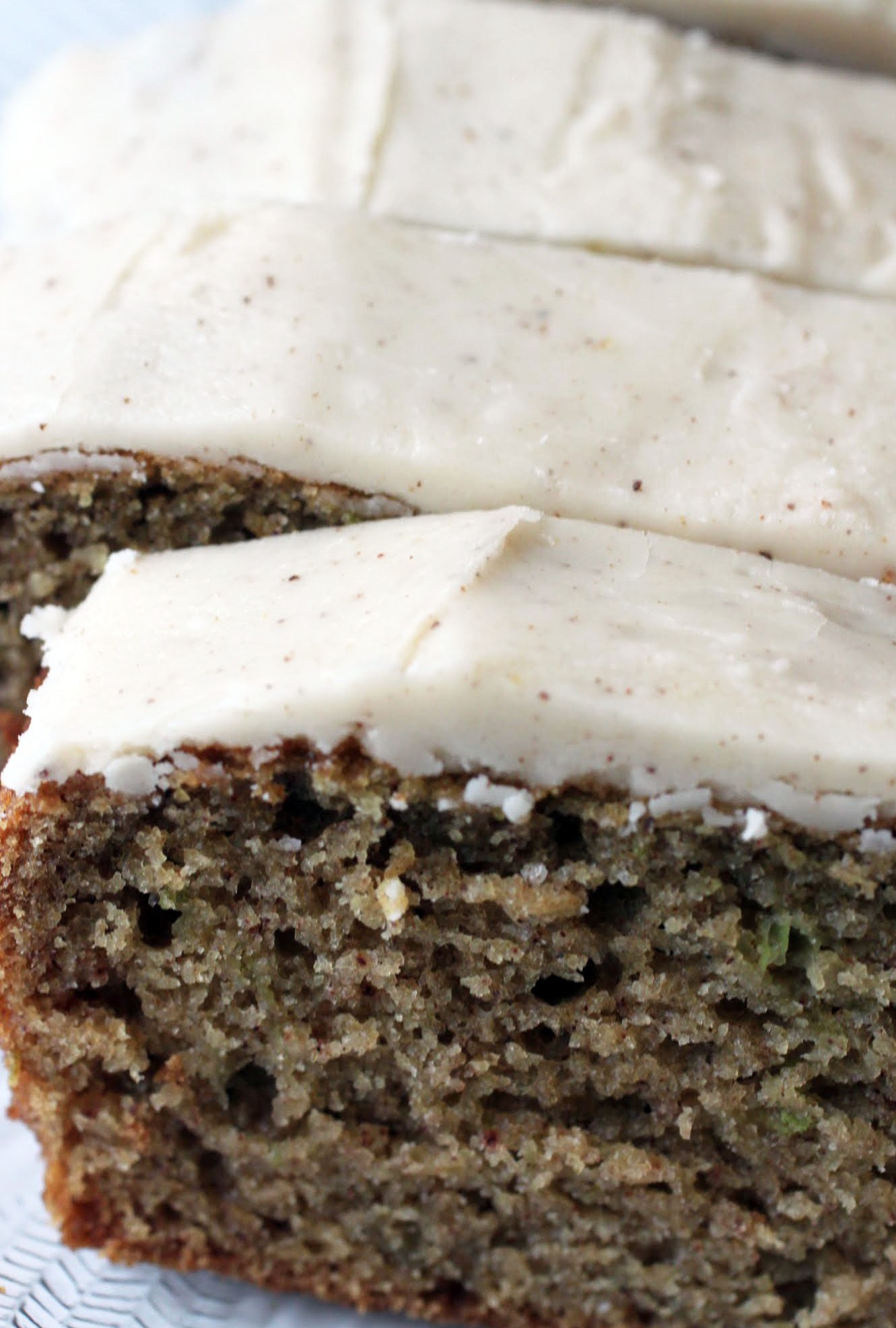 Zucchini Bread with Brown Butter Glaze
