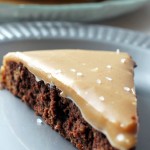 Peanut Butter Caramel Brownie Cake