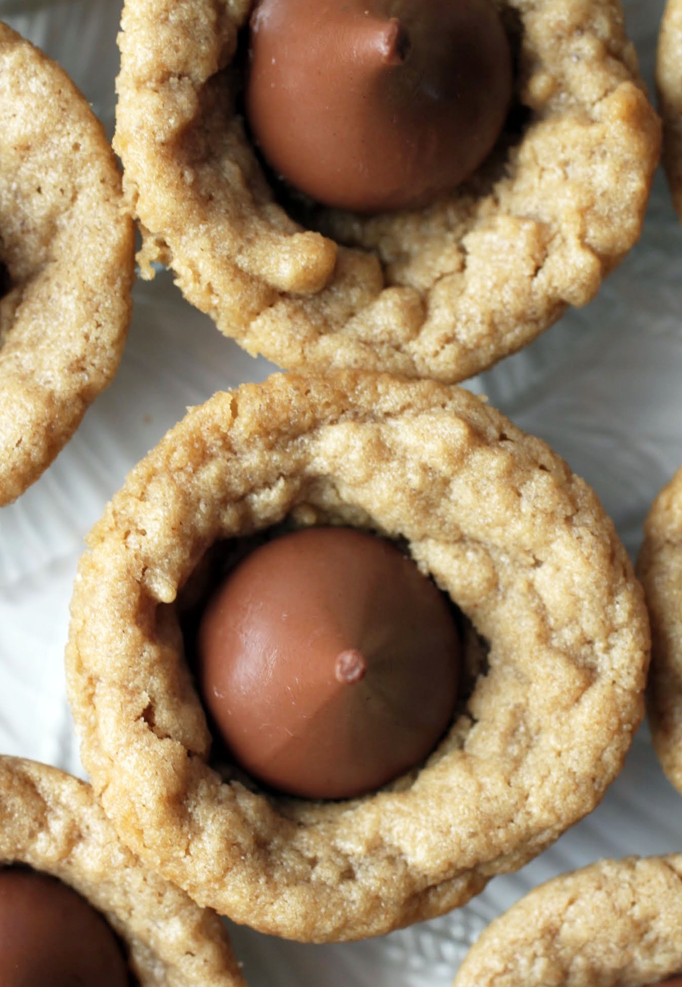 Peanut Butter Blossom Cookie Cups