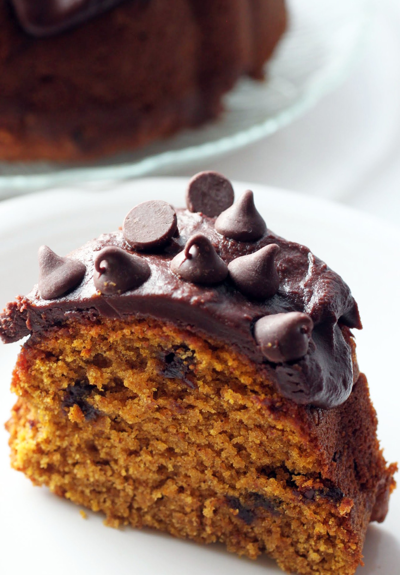 Pumpkin Chocolate Chip Bundt Cake