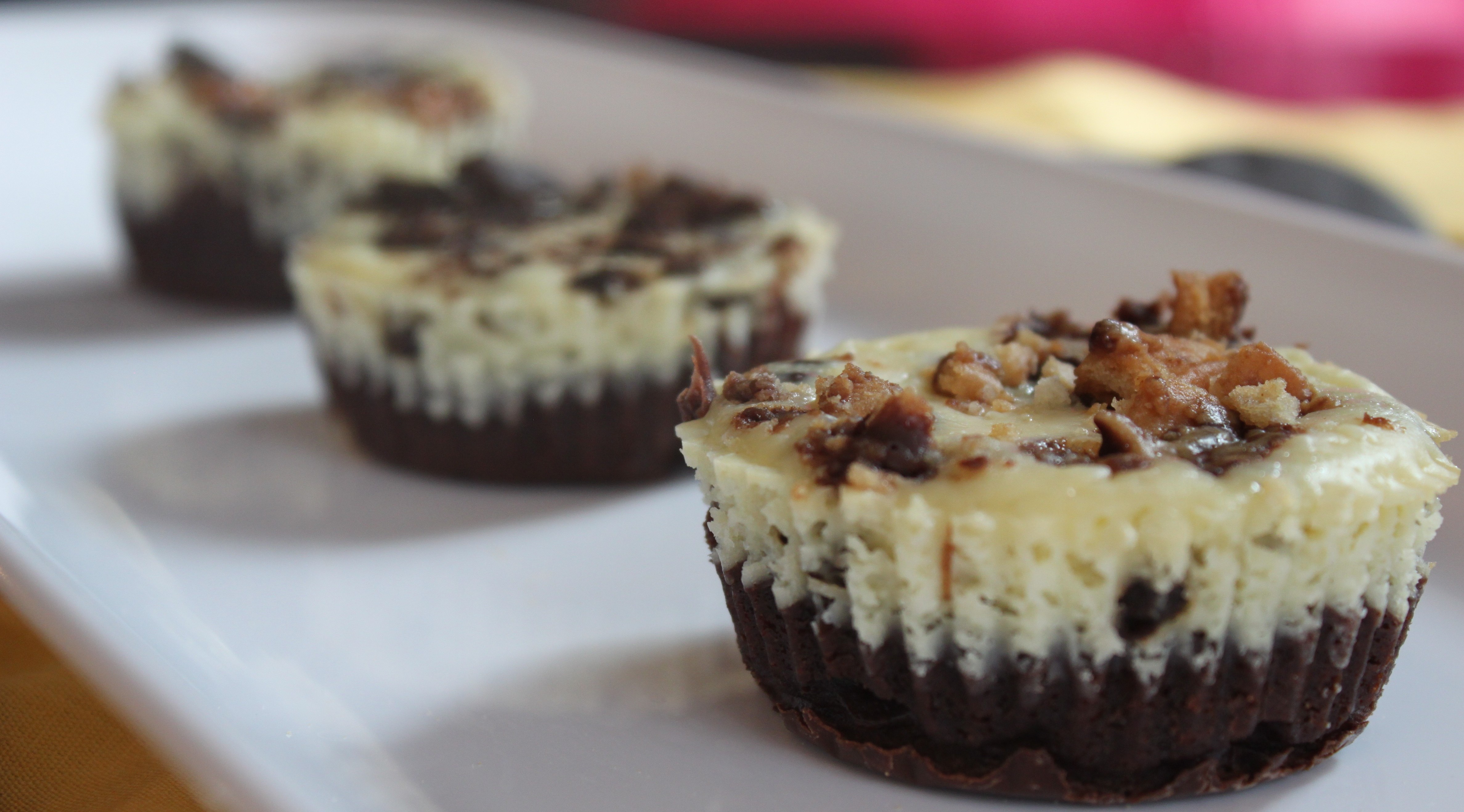 Girl Scout Cookie Mini-Cheesecakes