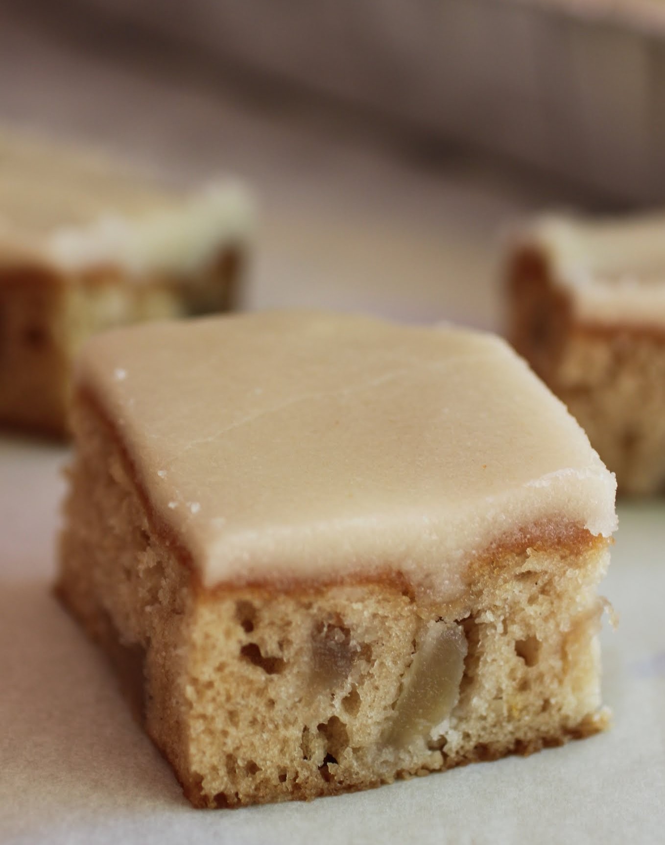 Easy Apple Cake With Brown Butter Icing